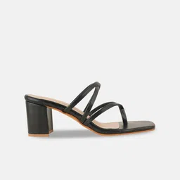 Rubeezz Striped Party Block Sandals-picture-38