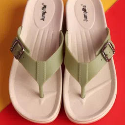 JUMPLITE Women Open Toe Flats-image-27