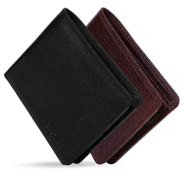 Hayes London Men Wallets Pack of 2 Genuine Leather with RFID Blocking-picture-33