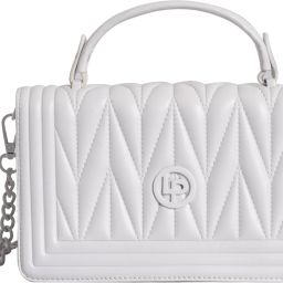 White Women Shoulder Bag Women white Quilted Flap handbag-image-87