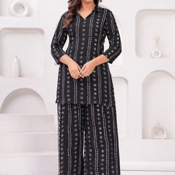 all about you Printed Tunic With Trouser-15