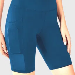 Flingr Women Skinny Fit High-Rise Sports Shorts-picture-42