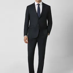 Van Heusen Men Slim-Fit Single-Breasted Two-Piece Formal Suit-picture-14