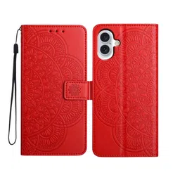 PEEPERLY Abstract Printed iPhone 15 Flip Case Mobile Accessories-38