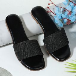 sneakers villa Women One Toe Flats-image-11