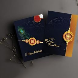 deodap Rakhi Combo for Brother with Rakhi , Roli Chawal, Coin & Greeting Card image 4