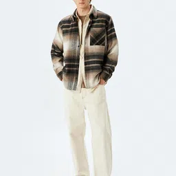 Koton Men Opaque Checked Casual Shirt-image-44