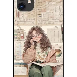 QRIOH Quirky Printed iPhone 12 Mini Back Case Mobile Accessories-picture-2