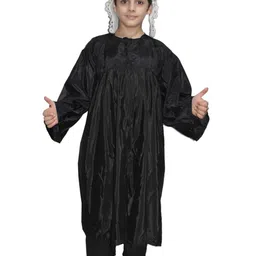 Kaku Fancy dresses Kids Our Community Helper Judge Costume Coat With Wig-image-30