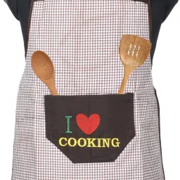 Polyester Home Use Apron - Free Size-image-4