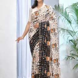 DESH BIDESH Kalamkari Printed Saree-picture-58