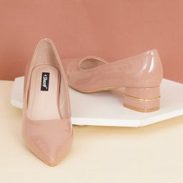 Sherrif Shoes Women Block Heel Pumps-10