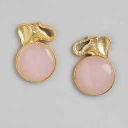 Anouk Gold-Plated Beaded Circular Stud Earrings-48