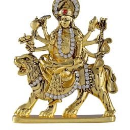 Kulin Metal Goddess Maa Durga Idol-image-13