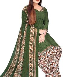 Unstitched Printed Cotton Blend Kurta & Patiyala Dress Material with Dupatta-picture-18