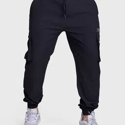 FUAARK Men Mid-Rise Cargo Joggers Track Pants-image-27