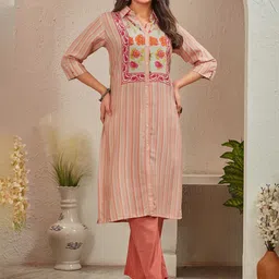 Moda Rapido Printed Kurta& Trousers Set-image-36