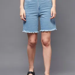 Mast & Harbour Women High-Rise Fashion Shorts-picture-2
