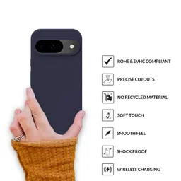 SPRIG Solid Google Pixel 9 Back Case image 2