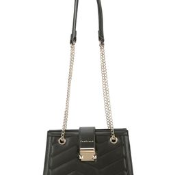 Fastrack Textured PU Structured Shoulder Bag with Applique-14