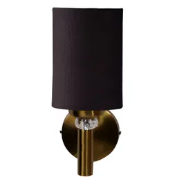 Devansh Black Metal Cylinder Shaped Wall Lamp-picture-33