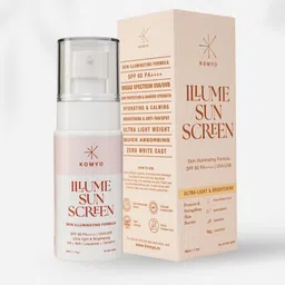 Komyo Illume Sunscreen SPF 60 PA++++ - 50 ml-20
