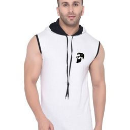 Blisstone Men Solid Hooded Slim Fit T-shirt-image-89
