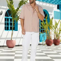 Campus Sutra Men Comfort Opaque Checked Casual Shirt-image-92