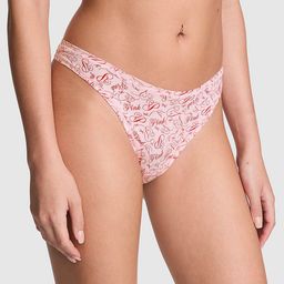 Victoria's Secret PINK Self Design Low Rise Thong Briefs 1124584872DX-image-58