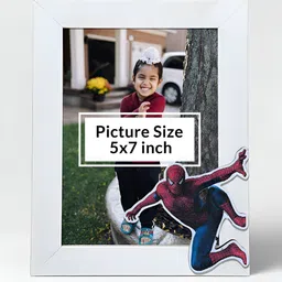 Art Street White & Red 1 Pieces MDF Table Photo Frames image 5