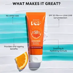 SUGAR POP SPF 50 Sunscreen With Vitamin C - 30g image 2