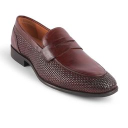 Tresmode Men Leather Loafers-image-58