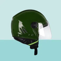 Half Face Helmet_ISI certified_Black10 Motorbike Helmet-image-117