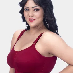 Trylo Women Solid Full Coverage Bra image 2