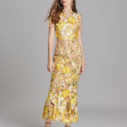 JC Collection Floral Print Maxi Dress-image-28