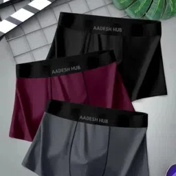 Pack of 3 Solid Men Trunk-picture-11