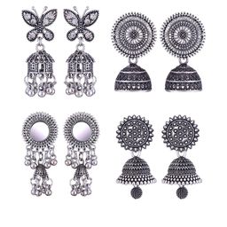 Sangria Alloy Silver-Plated Earrings-image-23