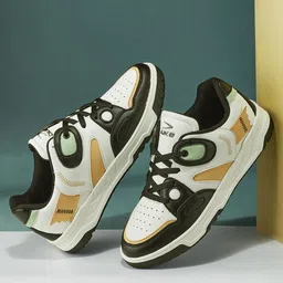 Duke Men Colourblocked Round Toe L:ace Ups Sneakers-picture-16