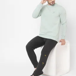 Sweet Dreams Men Round Neck Pullover Sweatshirt-image-93