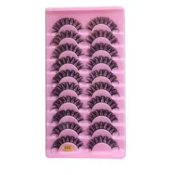 Makeup By Siti Set of 10 LushLash 3D Natural False Eyelashes - Black-20