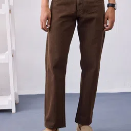 UNSTD Men Regular Fit Mid-Rise Light Fade Stretchable Jeans-image-64