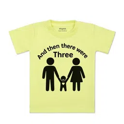 arvesa And Then There Were Three Printed Kids Tshirt-picture-42