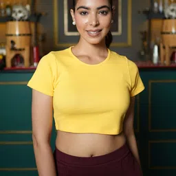 Mlada Women Applique T-shirt-image-55