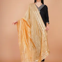 Karthav Fashion Floral Embroidered Gotta Patti Dupatta-picture-40