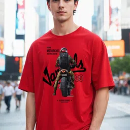 SMARTEES Graphic Printed Oversize Cotton T-shirt-picture-38