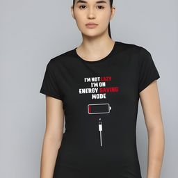 SZN Women Typography Printed T-shirt-picture-16