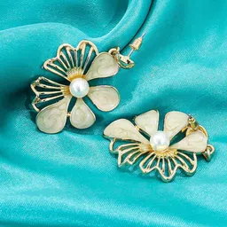 KRENOZ Floral Drop Earrings-image-29