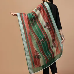 Kaizen TEXO FAB Ethnic Motifs Printed Dupatta image 4