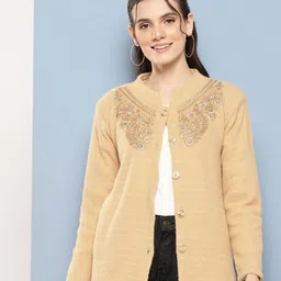 BAESD Women Printed Woollen Cardigan-picture-24