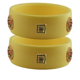 Vidhya Kangan Women Beige Bangle-picture-15